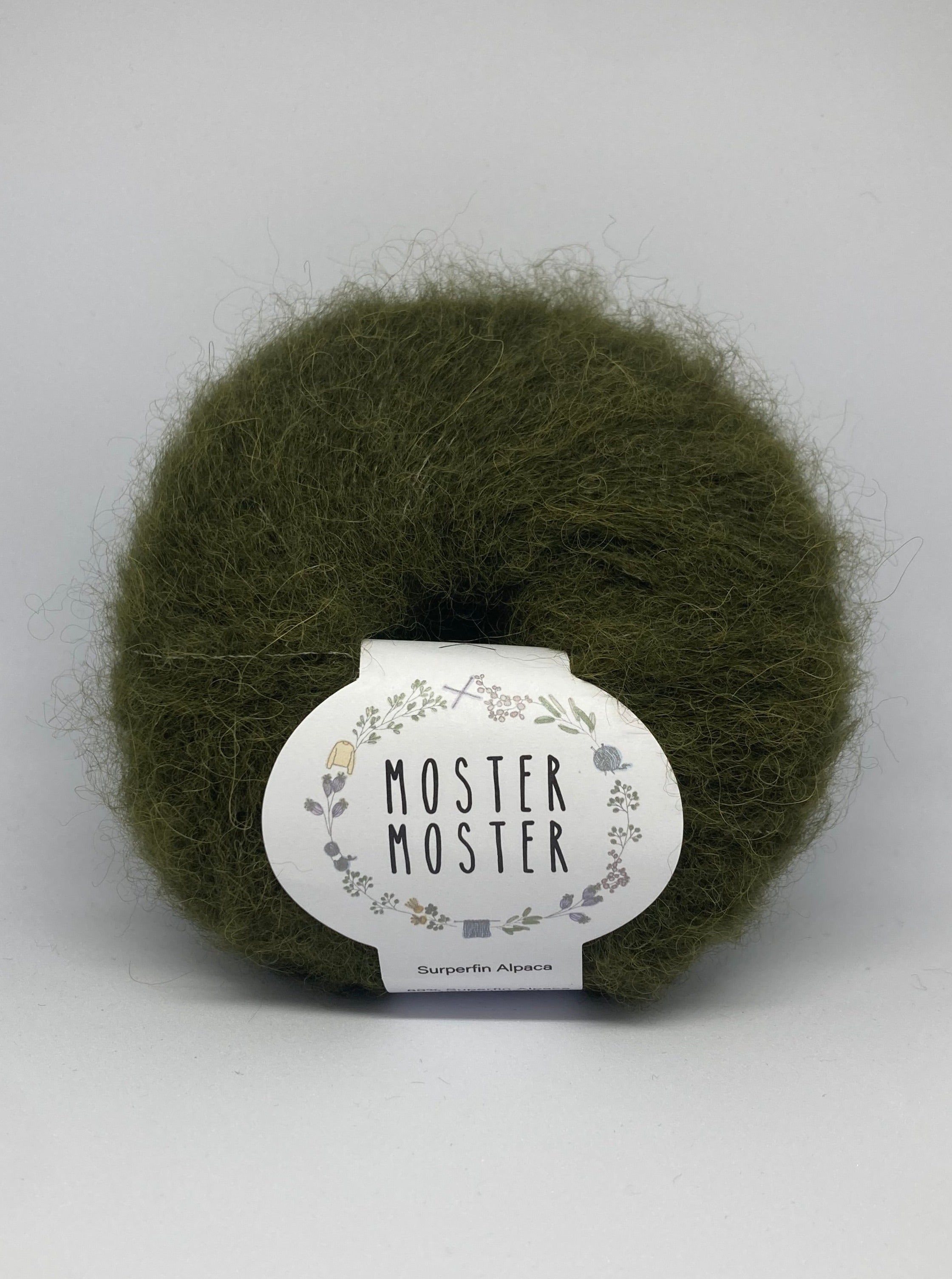 ARMYGRØN (SUPERFIN ALPACA)